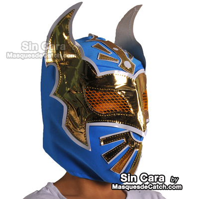 Masque de Sin Cara bleu, Enfant