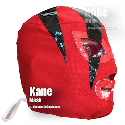 Masque du catcheur "Kane" enfant en tissu
